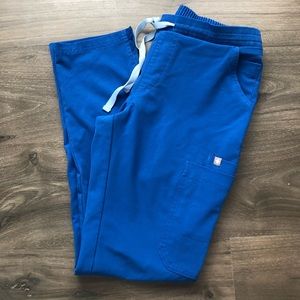 Figs Royal Blue Scrub Bottoms